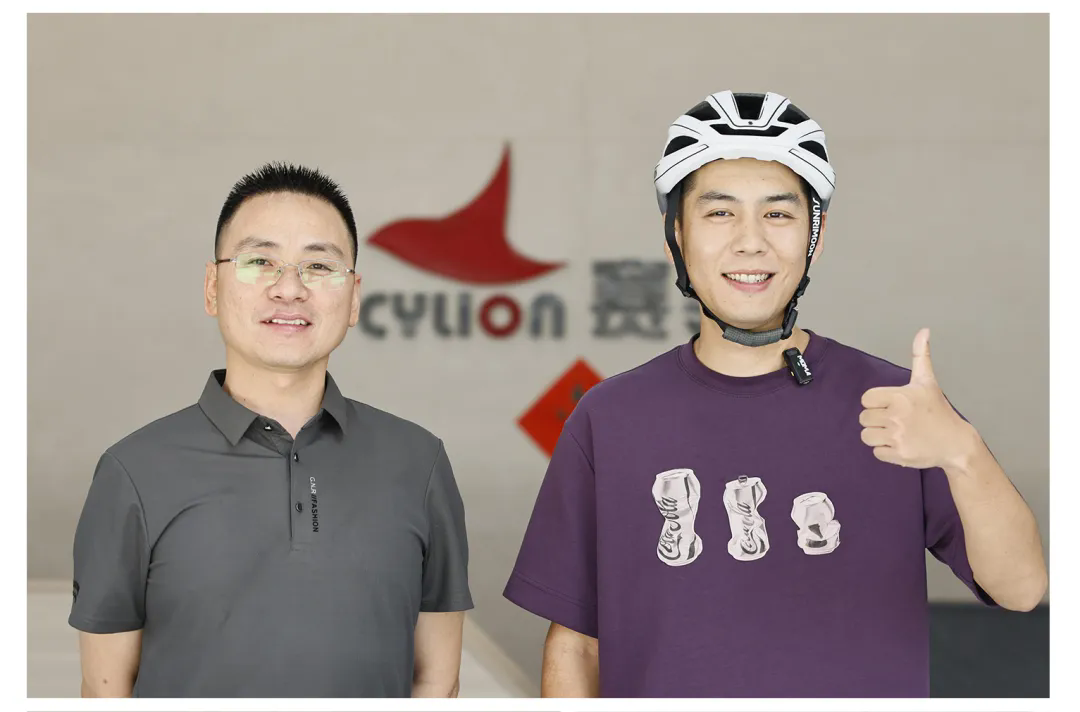 知名自行车骑行博主桥子探厂赛领CYLION